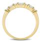 Diamond Classics&#8482; 10kt. Gold 1/4ct. Round & Baguette Diamond Ring - image 3
