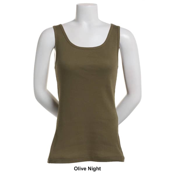 Womens Architect&#174; 2x2 Ribbed Solid Tank Top