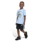 Boys &#40;4-7&#41; adidas&#174; Short Sleeve Tee & Shorts Set - Lt. Blue - image 3