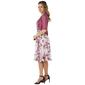 Plus Size Connected Apparel Crochet Jacket with Print Dress - image 4