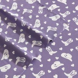 Betsey Johnson Cowgirl Disco Sheet Set