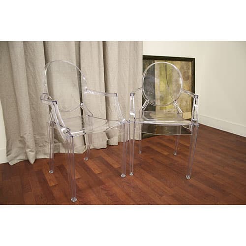 Baxton Studio Dymas 2pc. Arm Chair Set