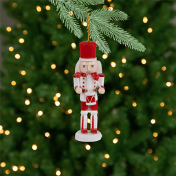 Northlight 4ct. Nutcracker Soldiers Wooden Christmas Ornaments