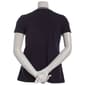 Womens Nautica Short Sleeve V Neck Tipped Tee - image 3