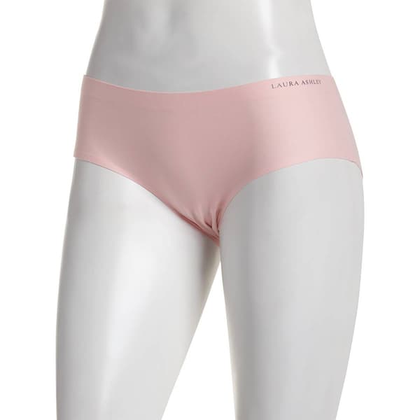 Womens Laura Ashley(R) Brushed Micro Hipster Panties LS9172DL - image 