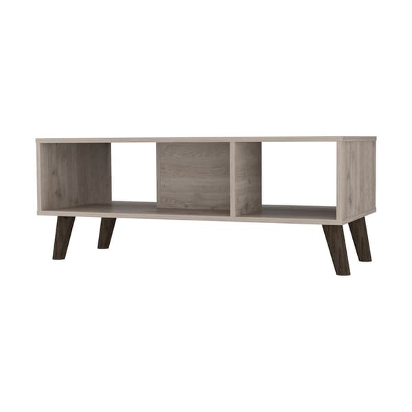 FM FURNITURE Oregon Light Grey Coffee Table - image 