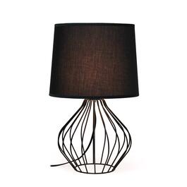 Simple Designs Geometrically Wired Table Lamp