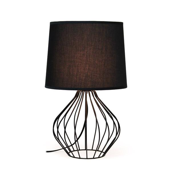 Simple Designs Geometrically Wired Table Lamp - image 