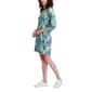 Womens Stella Parker 3/4 Sleeve Tropical UPF Shift Dress - image 4