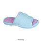 Womens Ellen Tracy Quilted Terry Slide Slippers - image 5
