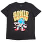 Boys (8-20) Freeze Short Sleeve Sonic Graphic Tee - Black - image 1