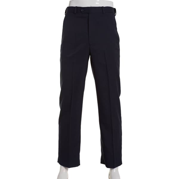 Mens Architect&#40;R&#41; Flat Front Stretch Extender Waist Dress Pants - image 