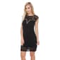 Womens White Mark Charlotte Cap Sleeve Sheath Dress - image 4