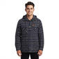 Mens Mountain Ridge Flannel Jacket w/ Chest Protector - Navy - image 1