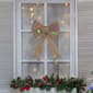 Northlight Seasonal LED Color Changing Gold Glitter Bow Décor - image 2