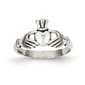 Gold Classics&#40;tm&#41; Thin 14kt. White Gold Claddagh Ring - image 1