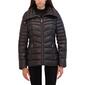 Womens Kenneth Cole Chevron Puffer Jacket w/Winged Collar - image 1