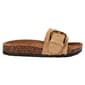Womens Elizabeth & Nicole Single Band Buckle Slides - image 3