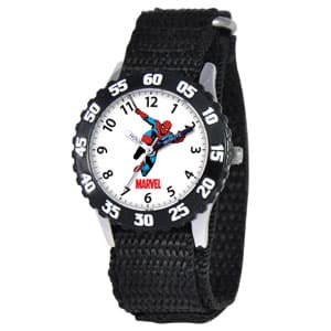 Kids Spider-Man Time Teacher Watch - XWA3639 - image 