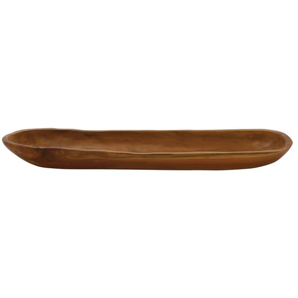 9th & Pike&#40;R&#41; Small Brown Rectangular Wooden Dish Tray - image 