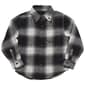 Boys (4-7) Architect(R) Jean Co. Flannel Shirt - Black/Charcoal - image 1