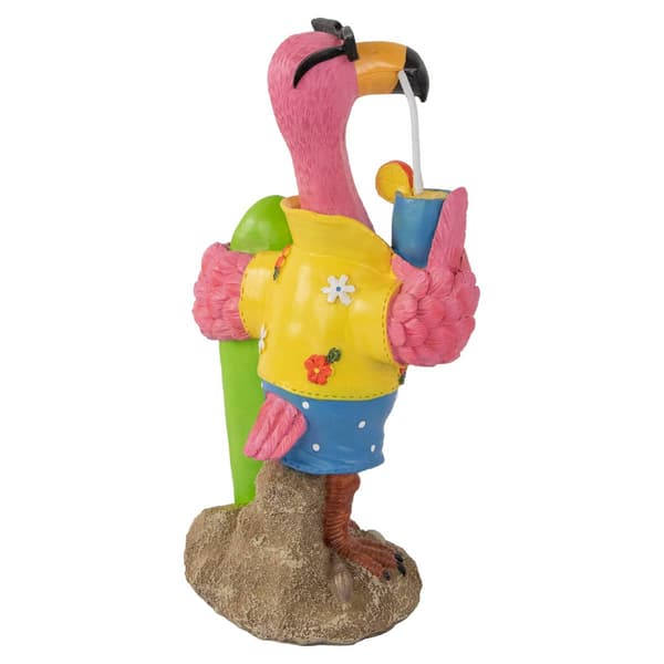 Northlight Seasonal Tropical Pink Flamingo Garden Statue