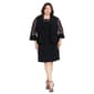 Plus Size R&M Richards Rhinestone Trim Jacket Dress - image 1