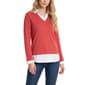 Womens NY Collection Long Sleeve Solid 2Fer - image 1