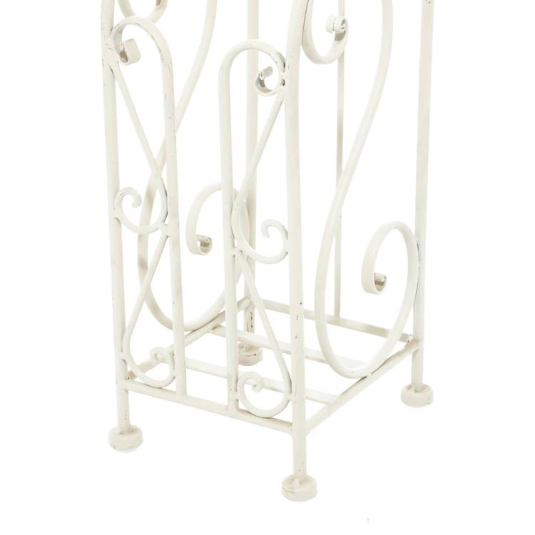 9th & Pike® Cream Iron Traditional Toilet Paper Towel Holder