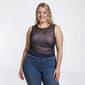 Juniors Plus Eye Candy Sleeveless Top with Side Chain - image 1