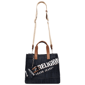 True Religion Medium Logo Denim Tote With Tote Dangle Charm - image 7