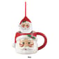 Mr. Christmas 16oz. Ceramic Santa Mug & Ornament Set - image 4
