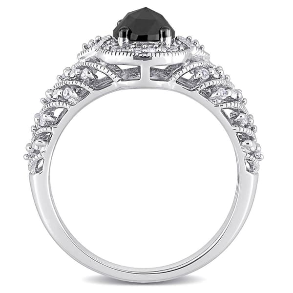 Radiant Rainbow™ White Gold 1ct. Diamond Engagement Ring
