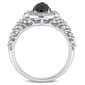 Radiant Rainbow™ White Gold 1ct. Diamond Engagement Ring - image 3