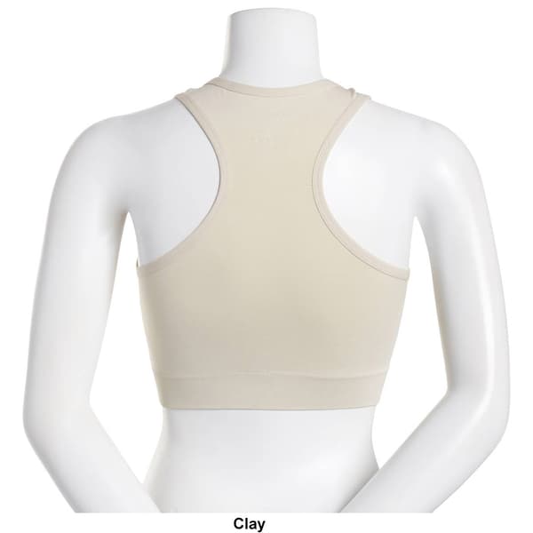 Womens Shadow Sport Seamless Zip Front Sports Bra
