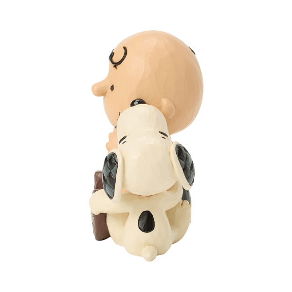 Jim Shore Peanuts Charlie Brown with Snoopy Figurine