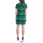 Womens 24/7 Comfort Apparel Ruffle Argyle Shift Dress - image 2