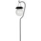 Crackle Glass Ball Solar Shepherd Hook - image 1