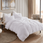 Sweet Home Collection Plush Shaggy 3pc. Comforter Set - image 1