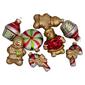 Northlight Seasonal 8 Gingerbread Men with Sweet Treat Ornaments - image 3