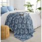 Truly Soft Cozy Smiley Reversible Throw Blanket - image 1