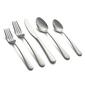Cambridge&#174; Kenne Hammered Mirror 20pc. Flatware Set - image 3