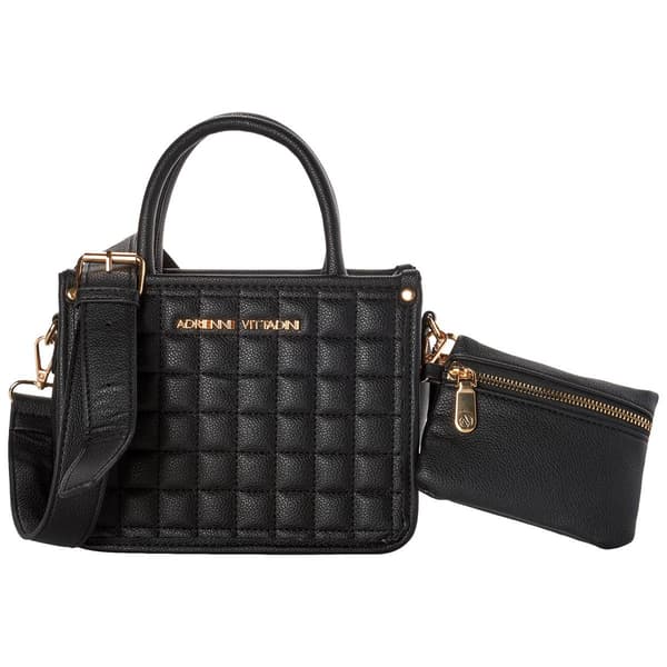 Adrienne Vittadini Chelsea Mini Quilted Satchel