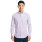Mens Preswick & Moore(R) Regular Fit Stretch Dress Shirt - Purple - image 1