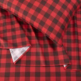Spirit Linen Home&#8482; Red Buffalo Flannel Sheet Set