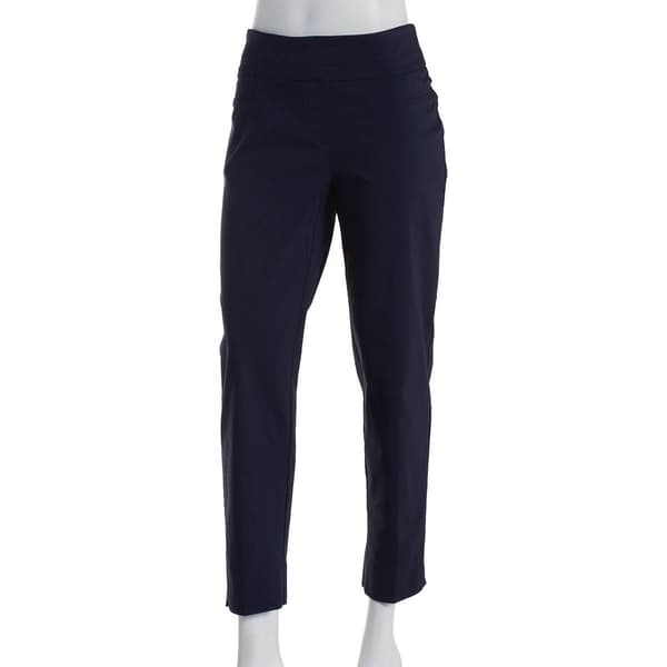 Petite Zac & Rachel Millennium Solid Pull On Ankle Pants - image 