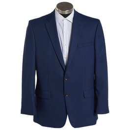 Mens J.M. Haggar&#40;R&#41; Basketweave Jacket - Blue