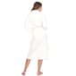 Plus Size White Mark Cozy Lounge Robe - image 2