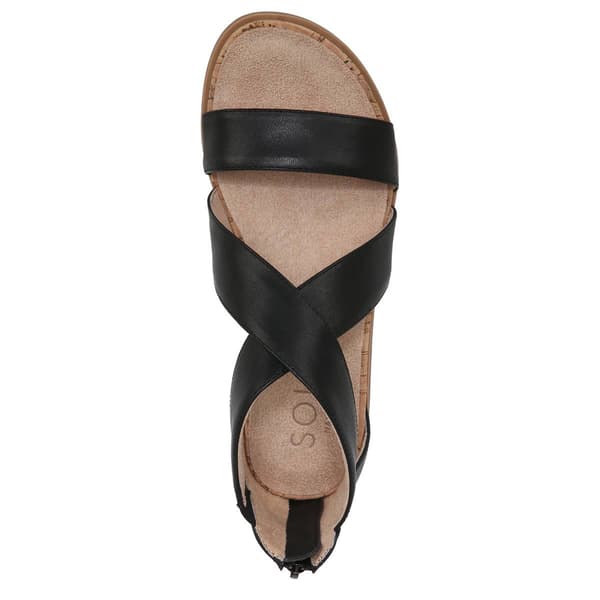 Womens SOUL Naturalizer Cindi Strappy Sandals - Black