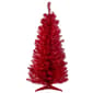 Northlight Seasonal 4ft. Pre-Lit Red Artificial Christmas Tree - image 1